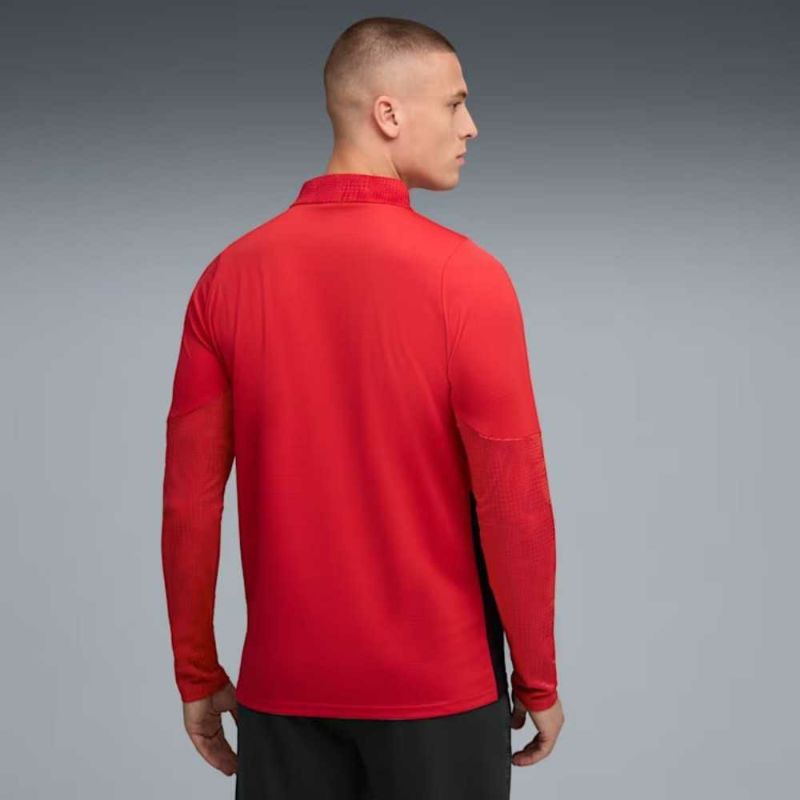 プーマ 2025-26 ACミラン トレーニング クォータージップ 長袖トップ